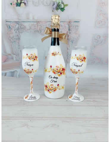 Set sampanie personalizat...