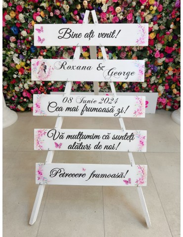 Stativ nunta cu tematica...