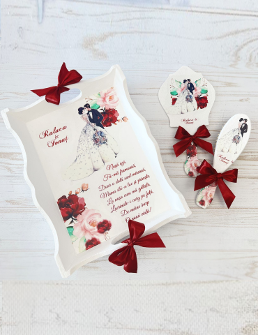 Set gatit mireasa nuante...