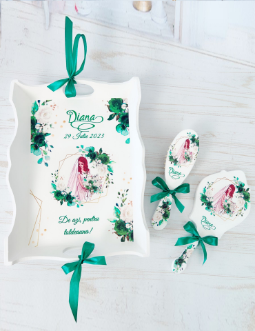 Set gatit mireasa nuante...