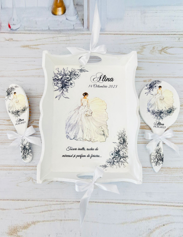 Set gatit mireasa nuante...