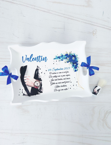 Set gatit ginere - albastru