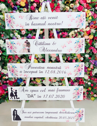 Stativ nunta personalizat...