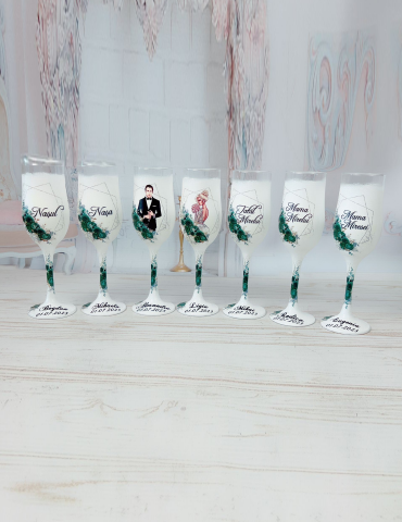 Pahare nunta personalizate...