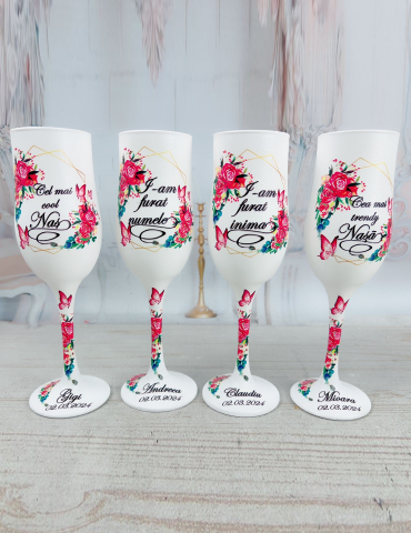 Pahare nunta personalizate...