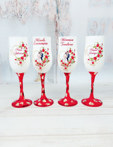 Pahare nunta personalizate...
