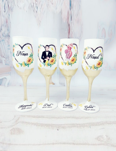 Pahare nunta personalizate...
