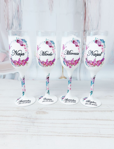 Pahare nunta personalizate...