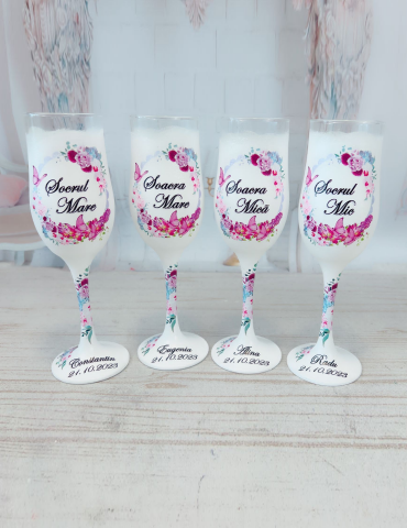 Pahare nunta personalizate...