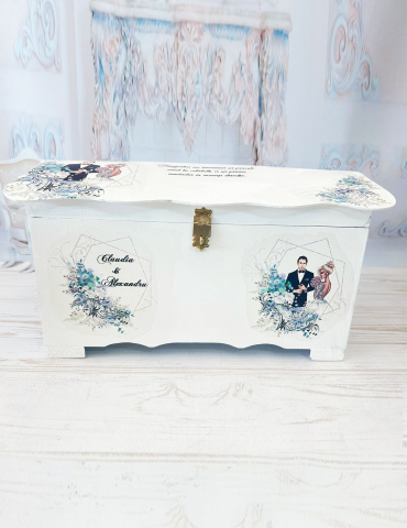 Cutie de bani pentru nunta...