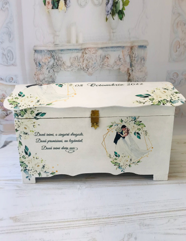 Cutie de bani pentru nunta...