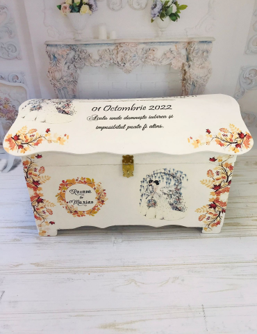 Cutie de bani pentru nunta...