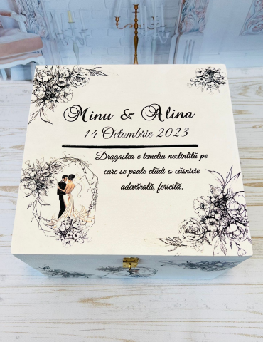 Cutie de dar pentru nunta...