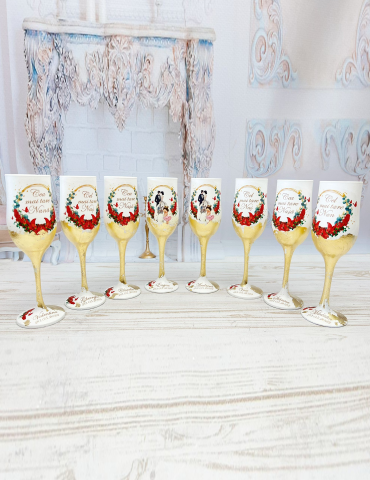 Pahare nunta pentru miri si...