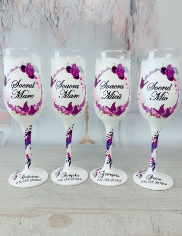 Pahare de nunta pentru...