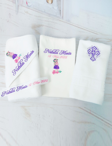 Trusou brodat fetita si...