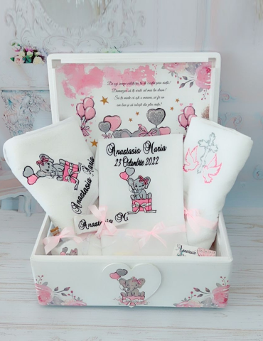 Trusou botez elefantica roz