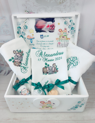 Set botez brodat pentru...