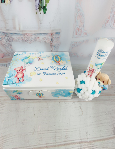 Set de botez baiat...