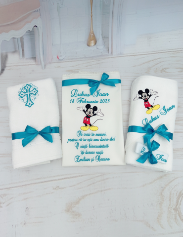 Set de botez personalizat...