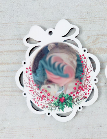 Glob de Craciun din lemn...