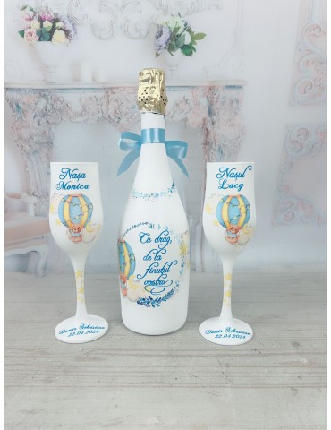 Cadou pentru nasi - sticla...