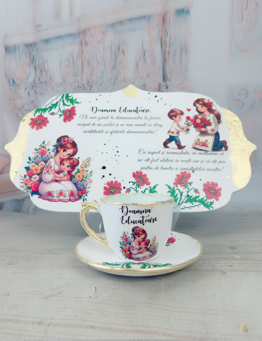 Cadou educatoare - placheta...