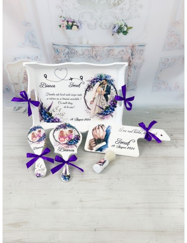 Set gatit  mireasa  si...