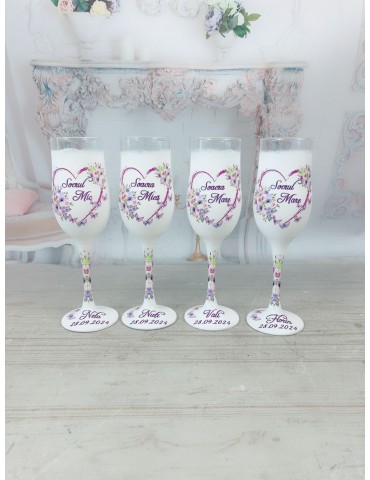 Pahare nunta pentru socrii...