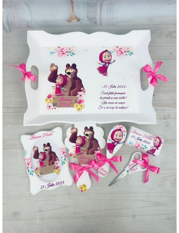 Set mot - turta Masha si ursul