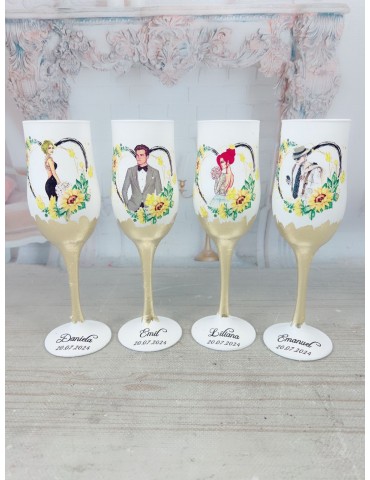 Pahare nunta personalizate...