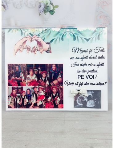 Tablou cadou nasi Vreti sa...