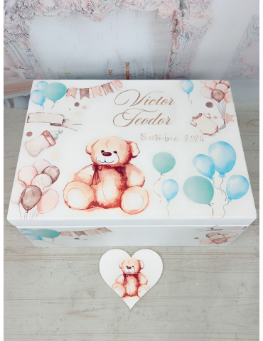 Trusou brodat de botez...