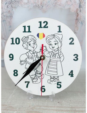 Ceas din lemn pentru pictat...