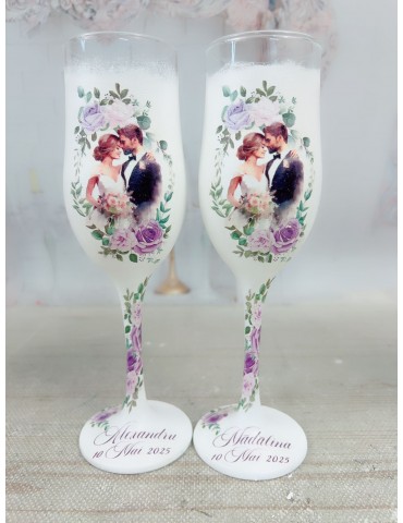 Pahare nunta pentru miri si...