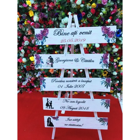 Stativ nunta personalizat...