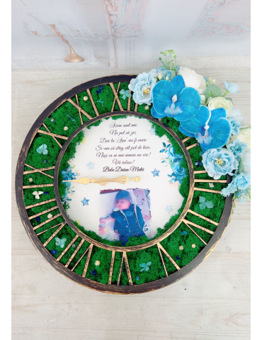 Ceas cu fotografie si...