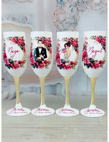 Pahare nunta personalizate...