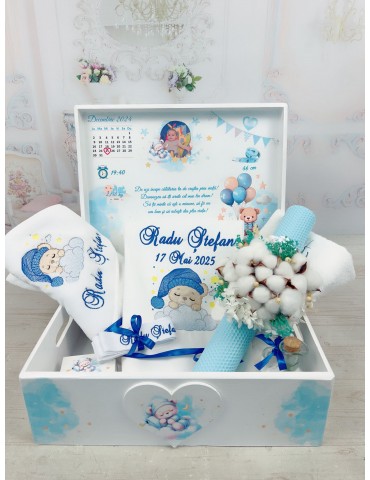 Trusou botez brodat pentru...