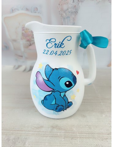 Carafa de botez cu Stitch
