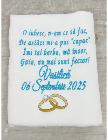 Prosop de ginere brodat din...