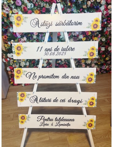 Stativ nunta personalizat...