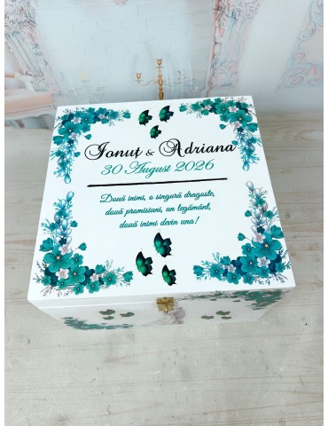 Cutie de bani pentru nunta...