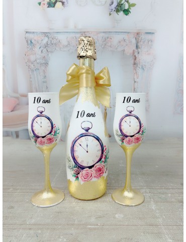 Set șampanie personalizat...