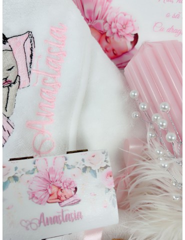 Trusou de botez brodat si...