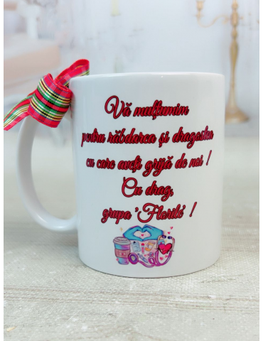 Cană cadou pentru asistenta...