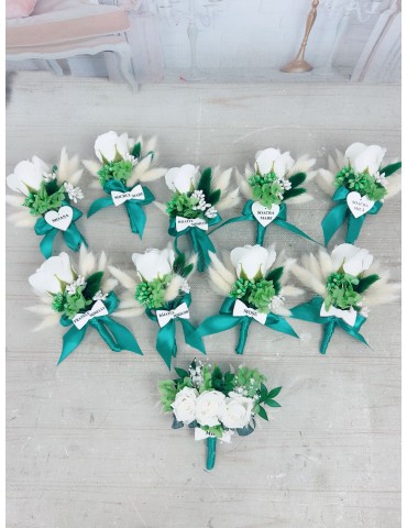 Cocarde nuntă personalizate...