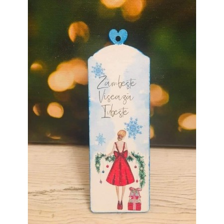 Semn De Carte Red Woman