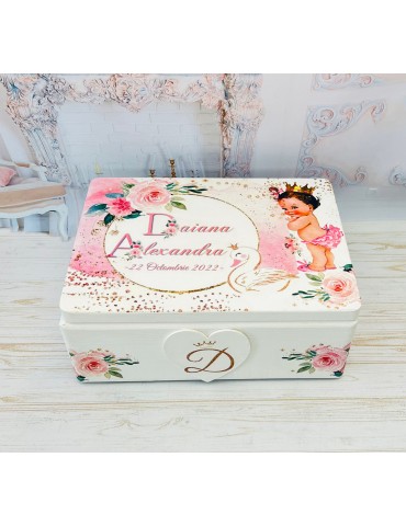 Trusou botez brodat cu...