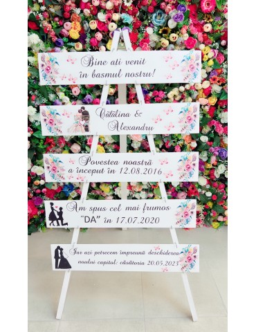 Stativ nunta personalizat...
